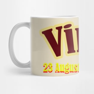 Virgo Zodiac T shirt Mug